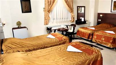 اتاق چهار تخته هتل پارت اصفهان